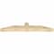 Ekena Millwork Portland Rough Sawn Timber Gable Bracket, Douglas Fir, 72"W x 12"H x 6"D x 6"F, 4/12 Pitch GBW072X12X0606POR00RDF - alternate 2